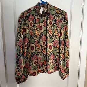 MELLODAY Multicolor Floral Blouse